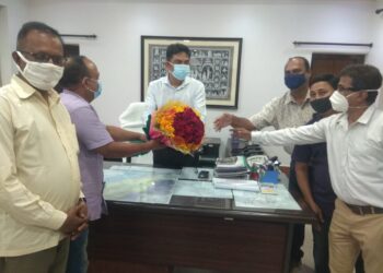 ଇଷ୍ଟକୋଷ୍ଟ ରେଲୱେରେ ଦୁଇ ନୂଆ ମଣ୍ଡଳ ଅଧିକାରୀ : ସ୍ୱାଗତ ସମ୍ବର୍ଦ୍ଧନା ଦେଲେ ଗାର୍ଡ କାଉନସିଲ ପ୍ରତିନିଧି ମଣ୍ଡଳୀ