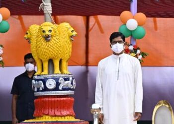 ସୁନ୍ଦରଗଡ଼ରେ ୭୫ତମ ଜିଲ୍ଲାସ୍ତରୀୟ ସ୍ୱାଧୀନତା ଦିବସ, ଜାତୀୟ ପତାକା ଉତ୍ତୋଳନ କଲେ – ମନ୍ତ୍ରୀ ଡକ୍ଟର ଅରୁଣ କୁମାର ସାହୁ