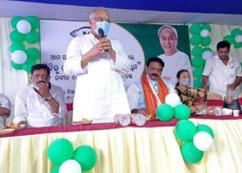 କାଶୀନଗର ଠାରେ ଇଣ୍ଡୋର ଷ୍ଟାଡିୟମ ନିର୍ମାଣ ପାଇଁ ଅନୁମତି ମିଳିଥିବାରୁ ମୁଖ୍ୟମନ୍ତ୍ରୀଙ୍କୁ କୃତଜ୍ଞତା ପ୍ରଦାନ ସମାବେଶ ଅନୁଷ୍ଠିତ