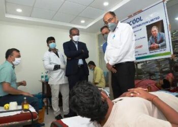 ଟିପିସିଓଡିଏଲ୍ ପକ୍ଷରୁ ଭାରତ ରତ୍ନ ଜେଆର୍‌ଡି ଟାଟାଙ୍କ ୧୧୭ତମ ଜୟନ୍ତୀ ପାଳନ ପରିପ୍ରେକ୍ଷୀରେ ଶକ୍ତଦାନ ଶିବିର ଆୟୋଜିତ