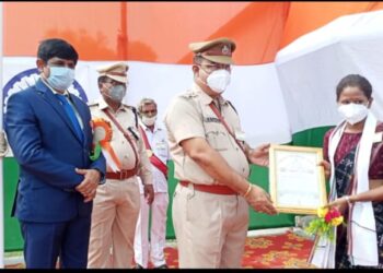 ବାଙ୍କୀରେ ୭୫ ତମ ସ୍ୱାଧୀନତା ଦିବସ କୋଭିଡ କଟକଣା ମଧ୍ୟରେ ପାଳିତ