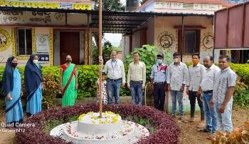 ଉପାନ୍ତ ଅଞ୍ଚଳରେ ଥିବା ପିଏଚସି ରେ ସ୍ବାଧୀନତା ଦିବସ ପାଳନ