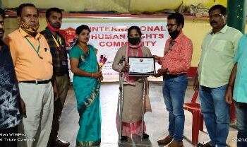 ଅଙ୍ଗନବାଡି କର୍ମୀ କରୋନା ଯୋଦ୍ଧା ସମ୍ମାନିତ