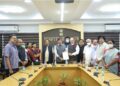 BJD MPs meet Union Minister Shri. Mansukh Mandaviya demanding supply of fertilizers for farmers