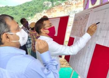 Chief Secretary Sri Suresh Chandra Mahapatra visited Ganjam