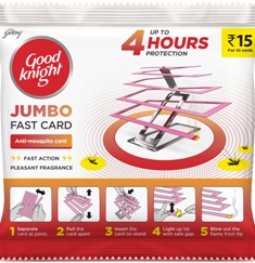 India’s home-grown in India’s home-grown innovation : a paper-based repellent that instantly knocks down mosquitoes and effect lasts upto 4 hours – developed by Godrej Consumer Products