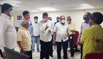 ମାନ୍ୟବର ଶକ୍ତି ମନ୍ତ୍ରୀ ଶ୍ରୀଯୁକ୍ତ ଦିବ୍ୟଶଙ୍କର ମିଶ୍ରଙ୍କ ଟିପି ସେଂଟ୍ରାଲ୍ ଓଡ଼ିଶା ଡିଷ୍ଟ୍ରିବ୍ୟୁସନ୍‌ ଲିମିଟେଡ୍‌ର ପାୱାର ସିଷ୍ଟମ୍ କଂଟ୍ରୋଲ୍‌ ସେଂଟର୍ ପରିଦର୍ଶନ