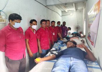 ପବିତ୍ର ଗୁରୁ ଦିବସ ଅବସରରେ ସ୍ୱେଚ୍ଛାକୃତ ରକ୍ତ ଦାନ ଶିବିର ରୁ ୫୮ୟୁନିଟ୍ ରକ୍ତ ସଂଗୃହୀ