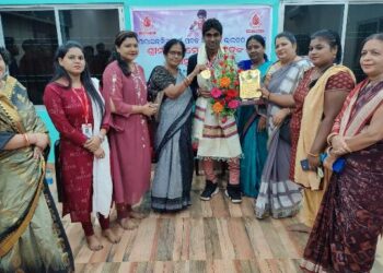 ନିଷ୍ଠା ପରିବାର ତରଫରୁ ପ୍ରମୋଦ ଭଗତଙ୍କୁ ଭବ୍ୟ ସମ୍ବର୍ଦ୍ଧନା ପ୍ରଦାନ