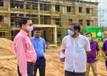 ସରକାରୀ ଶାରୀରିକ ଶିକ୍ଷା ମହାବିଦ୍ୟାଳୟର ନୂତନ କ୍ୟାମ୍ପସ୍‌ ନିର୍ମାଣ କାର୍ଯ୍ୟର ସମୀକ୍ଷା କଲେ – ମନ୍ତ୍ରୀ ତୁଷାରକାନ୍ତି ବେହେରା