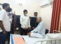 ବିରୋଧୀ ଦଳ ନେତା ପ୍ରଦୀପ୍ତ ନାୟକଙ୍କୁ ଏମ୍ସ ଯାଇ ଭେଟିଲେ – ଶକ୍ତିମନ୍ତ୍ରୀ ଦିବ୍ୟ ଶଙ୍କର ମିଶ୍ର ଓ ସ୍ୱାସ୍ଥ୍ୟମନ୍ତ୍ରୀ ନବ ଦାସ