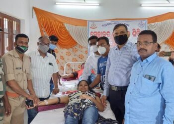 ଦାରିଙ୍ଗବାଡି ଆମ ପୁଲିସ ସମିତି ତରଫରୁ ରକ୍ତଦାନ ଶିବିର : ୧୧୪ୟୁନିଟ ରକ୍ତ ସଂଗ୍ରହ