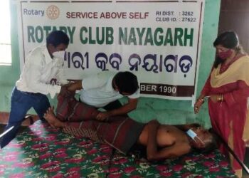 ରୋଟାରୀ ଫିଜିଓଥେରାପି ଚିକିତ୍ସା ଶିବିର
