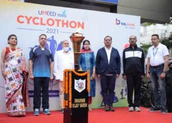 ଆର୍‌ବିଏଲ୍ ବ୍ୟାଙ୍କ ପକ୍ଷରୁ ଭୁବନେଶ୍ୱରରେ ୧୦୦ କିମି ସାଇକ୍ଲୋଥନ୍‌ର ଉଦ୍‌ଘାଟନ ; ଭାରତୀୟ ସେନାର ନେତୃତ୍ୱାଧୀନ “ସ୍ୱର୍ଣ୍ଣିମ ବିଜୟ ମଶାଲ’ ଯାତ୍ରାର ଆୟୋଜନ