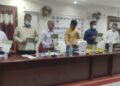 ଜ଼ିଲ୍ଲାଗ୍ରାମ୍ୟ ଉନ୍ନୟନ କାର୍ଯ୍ୟାଳୟ ସମ୍ମିଳନୀ କକ୍ଷ ରେ ଜ଼ିଲ୍ଲା ସ୍ତରୀୟ ବ୍ୟାଙ୍କର ସମ୍ମିଳନୀ