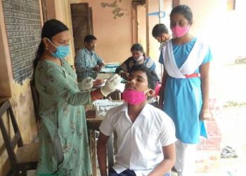 ଅଷ୍ଟମ ଶ୍ରେଣୀ ଛାତ୍ର ଛାତ୍ରୀ ଙ୍କ କୋଭିଡ୍ ଟେଷ୍ଟ୍
