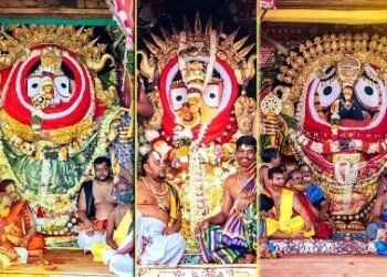 ପୁରୀ ଶ୍ରୀମନ୍ଦିରରେ ଦଶହରା ପର୍ବ ପାଳିତ – ଶ୍ରୀଜୀଉମାନଙ୍କୁ ରାଜାଧିରାଜ ବା ସୁନାବେଶରେ ସଜ୍ଜିତ କରାଯିବ