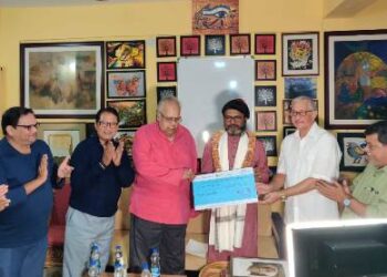 କବି ରାଜେଂଦ୍ର କିଶୋର ପଂଡ଼ା ଗ୍ରହଣ କଲେ ରାଷ୍ଟ୍ରୀୟ କୁଭେମ୍ପୁ ପୁରସ୍କାର