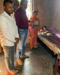 ଆହତ ବ୍ୟକ୍ତିଙ୍କୁ ସହାୟତା ର ହାତ ବଢ଼େଇଲେ – ସମାଜସେବୀ ନଳିନୀ ରାୟ