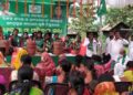 ରନ୍ଧନ ଗ୍ୟାସ ଓ ନିତ୍ୟ ବ୍ୟବହାର୍ଯ୍ୟ ସାମଗ୍ରୀ ର ଅହେତୁକ ଦର ବୃଦ୍ଧି କୁ ତୀବ୍ର ବିରୋଧ – ଶତାଧିକ ମହିଳାଙ୍କ ପକ୍ଷରୁ ବଡଚଣା ବ୍ଲକ ସମ୍ମୁଖରେ ବିକ୍ଷୋଭ 