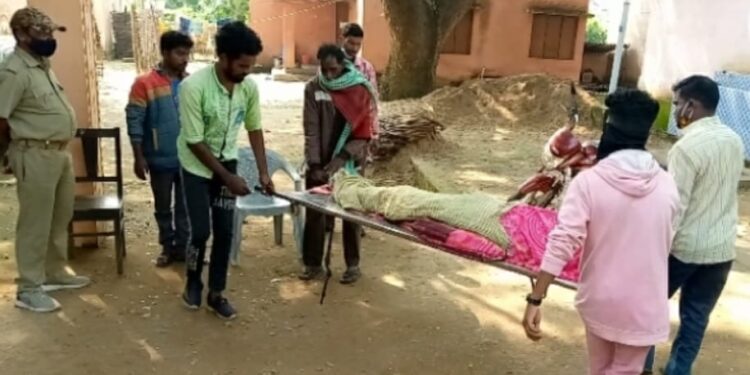 ଗଜପତି ଜିଲ୍ଲା ଅଡବାଥାନା ଅନ୍ତର୍ଗତ ମାଣ୍ଡିମେରା ଗ୍ରାମ ନିକଟରେ ଏକ ପଥଚାରୀ ଙ୍କ ପଛପଟୁ ଏକ ଏକ୍ସଭିୟୁ ପଛପଟୁ ଧକ୍କା ଦେବା ଫଳରେ ପଥଚାରିଙ୍କ ମୃତ୍ୟୁ