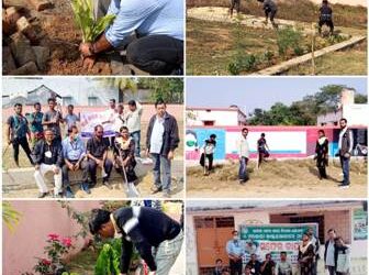 ଲକ୍ଷ୍ମୀନଗର ପ୍ରାଥମିକ ସ୍ୱାସ୍ଥ୍ୟକେନ୍ଦ୍ରରେ ସ୍ୱଚ୍ଛତା ଓ ଚାରାରୋପଣ