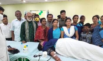 ଓଡ଼ିଶା ମୋ ପରିବାର ପକ୍ଷରୁ ରକ୍ତଦାନ ଶିବିର