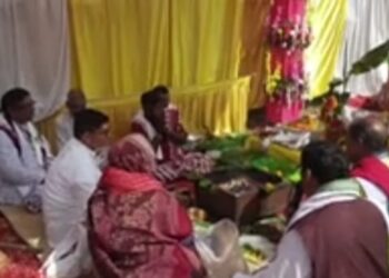 ମାଁ ଲକ୍ଷ୍ମୀ ଦେବୀ ଙ୍କ ମନ୍ଦିର ଶିଳାନ୍ୟାସ ଉତ୍ସବ