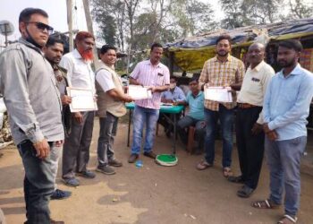 ସମ୍ବିଧାନ ସୁରକ୍ଷା ମଂଚ ପକ୍ଷରୁ ରକ୍ତଦାନ ଶିବିର ଆୟୋଜିତ