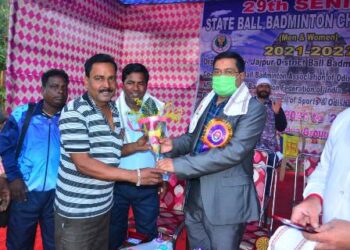 ୨୯ ତମ ରାଜ୍ୟ ସ୍ତରୀୟ ବଲ ବ୍ୟାଡମିଣ୍ଟନ ର ସିନିୟର୍ ଚାମ୍ପିଅନ ସିପ ପ୍ରତିଯୋଗିତା ର ଶୁଭାରମ୍ଭ