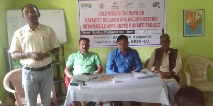 ସ୍ଵେଚ୍ଛାସେବୀ ସଂଗଠନ ସନ୍ଧାନ ପକ୍ଷରୁ ସ୍ଵୟଂ ସହାୟକ ଗୋଷ୍ଠୀଙ୍କୁ ତାଲିମ