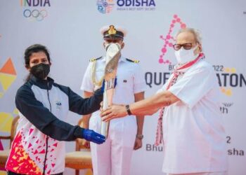 The 2022 Commonwealth Games Queen’s Baton Relays in Odisha : Queen’s Baton toured historic landmarks followed by symbolic relay at the – Kalinga Stadium