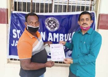 ସେଣ୍ଟ ଜନ୍ ଆମ୍ବୁଲାନ୍ସ ର ରକ୍ତଦାନ କାର୍ଯ୍ୟକ୍ରମ