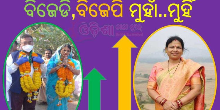 ଗୋଡିପଡା ଜୋନରେ ବିଜେଡି , ବିଜେପି ମୁହାଁ..ମୁହିଁ ରେ – କଂଗ୍ରେସ ଧରାଶାୟୀ