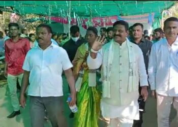 ପାରଳାଖେମୁଣ୍ଡି ନିର୍ବାଚନ ମଣ୍ଡଳୀର ଗୁମ୍ମା ବ୍ଲକରେ ବିଜେଡ଼ି ପ୍ରଚାରରେ ଅଗୁଆ
