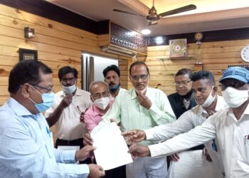 ଖୋର୍ଦ୍ଧା ଜିଲ୍ଲା ପାଳ ଙ୍କୁ ଉତ୍କଳ ସାମ୍ବାଦିକ ସଙ୍ଘ ର ଦାବି ପତ୍ର