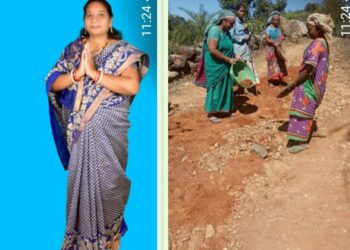 ଗଜପତି ଜିଲ୍ଲା ରାୟଗଡ଼ ବ୍ଲକ ପୁତାର ଗ୍ରାମ ପଞ୍ଚାୟତ : ବୁରୁସିଂ ଠାରୁ ବାଲୁସାହି ପର୍ଯ୍ୟନ୍ତ ୨କିମି ରାସ୍ତାକୁ ନିଜସ୍ୱ ଅର୍ଥରେ ମରାମତି କଲେ ସରପଞ୍ଚ ଲଢ଼ୁଥିବା ପାର୍ଥୀନୀ ଅମ୍ବିକା ନାୟକ
