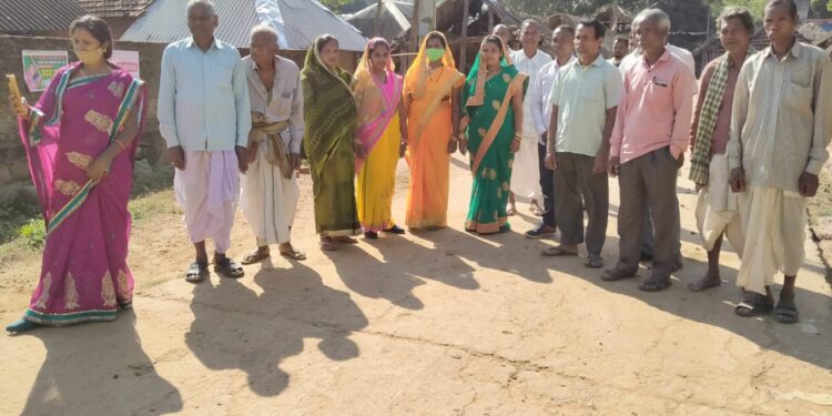 ଜାକେଡା ସମିତି ସଭ୍ୟା ପ୍ରାର୍ଥୀନୀ ଙ୍କ ଜୋରଦାର ପ୍ରଚାର