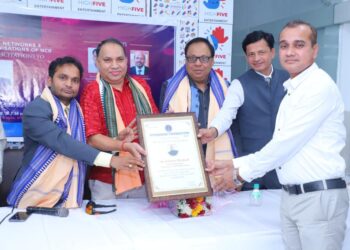 Prabasi Odias Extend Warm Felicitations to Kishore Dwibedi