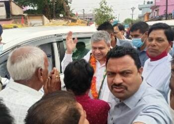 କେନ୍ଦ୍ର  ରେଳ ମନ୍ତ୍ରୀ ଅଶ୍ୱିନୀ ବୈଷ୍ଣବ ଙ୍କ ବୈପାରିଗୁଡା ଗସ୍ତ