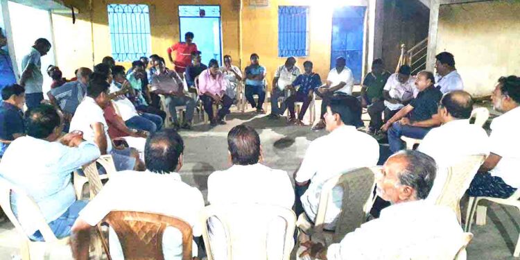 ରେଳରୋକ ଆନ୍ଦୋଳନ ପାଇଁ ରୁପ୍ରାରୋଡ ଅଗ୍ରସେନ ଭବନ ଠାରେ ପ୍ରସ୍ତୁତି ବୈଠକ