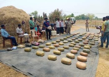 ପୋଲିସର ପେଟ୍ରୋଲିଂ : ଗଞ୍ଜେଇ ଓ ବାଇକ ଜବତ