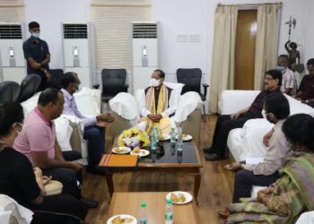 ବାଚସ୍ପତିଙ୍କ ସହ ସେ୍ୱଚ୍ଛାସେବୀ ସଂଗଠନ କର୍ମକର୍ତ୍ତାଙ୍କ ସୌଜନ୍ୟ ସାକ୍ଷାତ