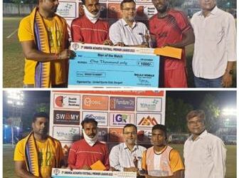 ଆନନ୍ଦ ଆଚାର୍ଯ୍ୟ ଫୁଟବଲ୍ ପ୍ରୀମୀୟର ଲିଗ୍ : ବରଗଡ ୱାରୀୟରସ୍ ବିଜୟୀ