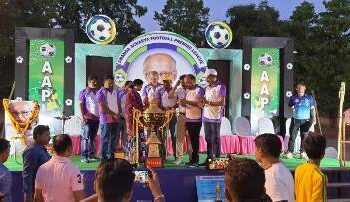 ତୃତୀୟ ଆନନ୍ଦ ଆଚାର୍ଯ୍ୟ ପ୍ରୀମୀୟର ଲିଗ୍ ଫୁଟବଲ ପ୍ରତିଯୋଗିତା ଉଦ୍ଘାଟିତ