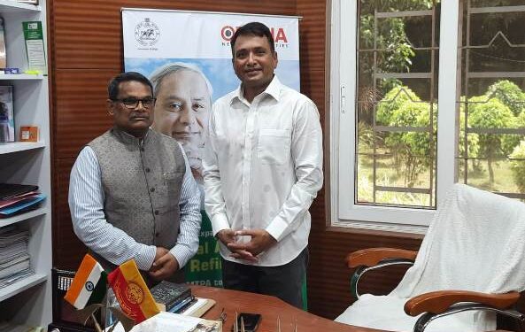 ଶକ୍ତି ମନ୍ତ୍ରୀଙ୍କ ସହ ତି୍ରନିଦାଦ୍‌ ରାଷ୍ଟ୍ରଦୂତଙ୍କ ସୌଜନ୍ୟମୂଳକ ସାକ୍ଷାତ