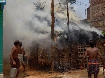 ଖାଲମଡ଼ା ଗ୍ରାମ ରେ ଅଗ୍ନିକାଣ୍ଡ : ଗୋଟିଏ ବଖରା ଘର ନଷ୍ଟ