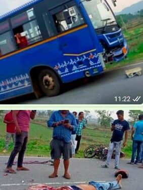 ଆର.ଉଦୟଗିରି ଠାରୁ ଓଏସ.ଆର.ଟିସି ବସ ସହ ବାଇକ ମୁହଁ ମୁହଁରେ ଧକ୍କା – ଜଣେ ମୃତ୍ୟୁ