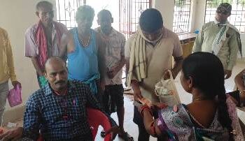 ଭୀମକେଲା ଗ୍ରାମ ପଞ୍ଚାୟତରେ ଡିବିଟି ମାଧ୍ୟମରେ ଭତ୍ତା ବଣ୍ଟନ