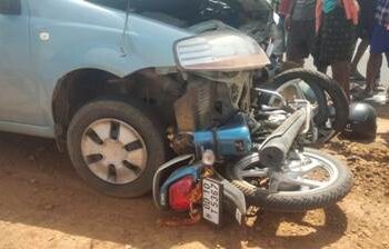 କାର ବାଇକ ମୁହାଁମୁହିଁ ଧକ୍କା , ଦୁଇ ଗୁରୁତର